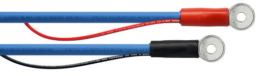 Arctic Ultraflex Blue 4 Gauge Side Mount Battery Cables with Lead